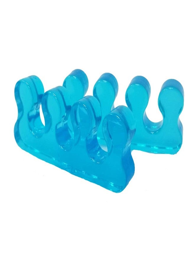 NGT new guide steps One Pair Yoga Toes Blue Toe Stretcher & Toe Separator Stop Foot Pain and Boost Athletic Performance (Blue) - Image 2